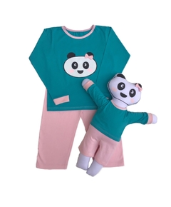 kit Pijama Pandinha Menina. - comprar online