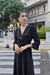 Lourdes black dress PRE VENTA - comprar online