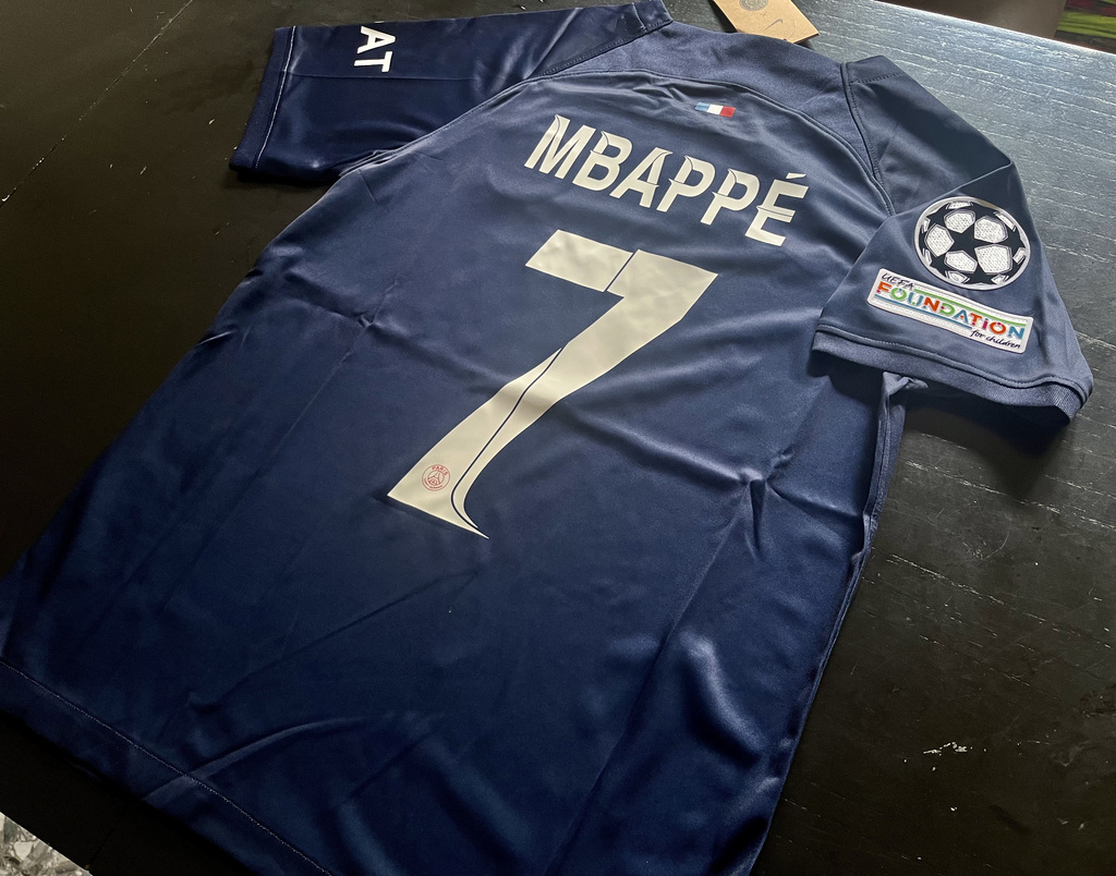 Camiseta discount psg mbappe