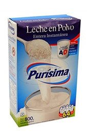 Leche Entera Purissima x 800 Grs