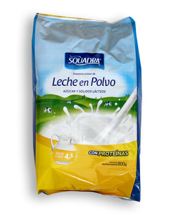 Leche Soft Squadra x 800 grs