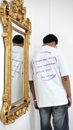 Camiseta Oversized Prosperity Branco - Diretoria Company