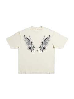 Camiseta Oversized Statue Apocalipse Off White