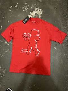 Camiseta Oversized Angel Company Vermelho - comprar online