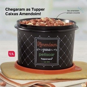 Tupperware Caixa Amendoim Bistrô 1,1 litro