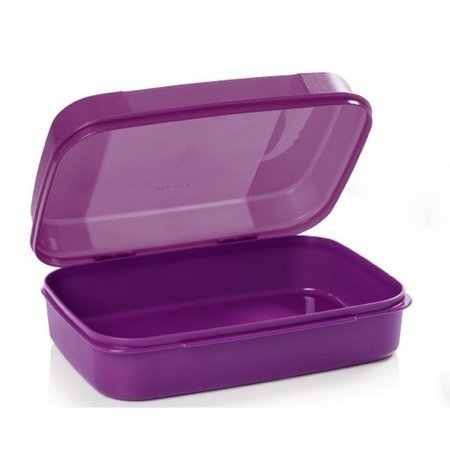 Tupperware Visual Box Grande Púrpura 2,3 litros