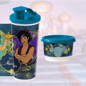 TUPPERWARE COPO COM BICO ALADDIN E JASMINE 470ML