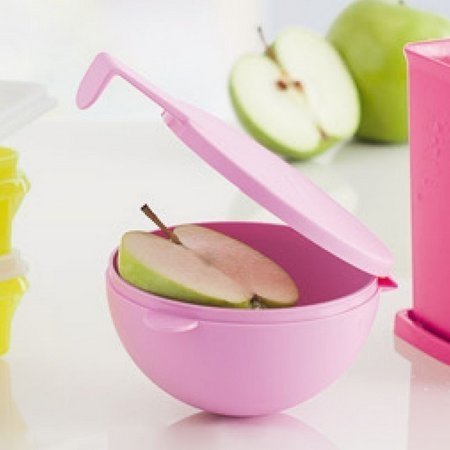 TUPPERWARE CONSERVA METADE REDONDO 200ML ROSA BEBÊ - comprar online