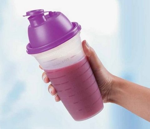 QUICK SHAKE II TAMPA ROXA 500ML - TUPPERWARE