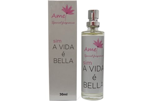 Perfume Sim a Vida é Bella 30ml, inspirado no perfume La Vie Est Belle