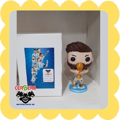 Funko Messi con la Copa del Mundo - Cerbero Impresiones 3D