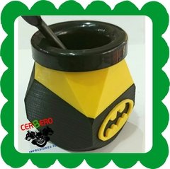 Mate geométrico bi color BATMAN