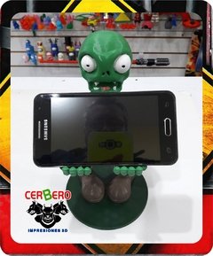 Soporte para celular y/ joystick Planta vs. Zombies - Cerbero Impresiones 3D