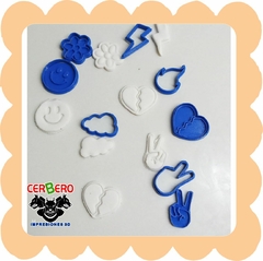 Set mini cortantes con sello (7)