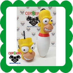 Set mate Homero cabeza