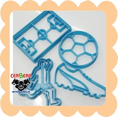 Set de cortantes FÚTBOL Nº 2 x 4