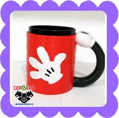 Taza Mickey Mouse roja y negra - comprar online