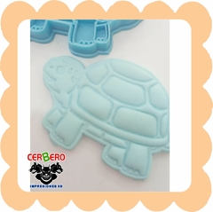 Cortante con stamps motivo Tortuga - comprar online