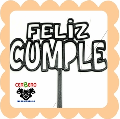 Toppers Feliz Cumpleaños - comprar online