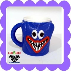 Taza Huggy Wuggy azul