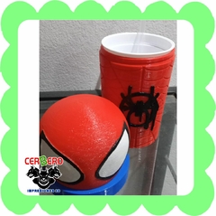 Vaso Spiderman con sorbete - comprar online