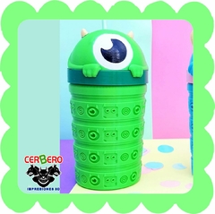 Vaso Mike Wazowski (Monster Inc.) con sorbete