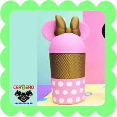 Vaso Mnnie Mouse con sorbete