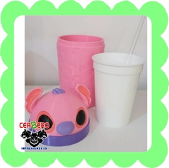 Imagen de Vaso Stitch con sorbete