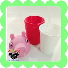 Vaso Peppa y George Pig - comprar online