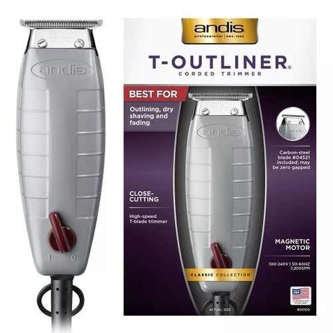 Maquina Patillera Andis T Outliner Cuchilla Forma T Usa 220v