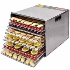 Deshidratador Alimentos Bandeja Acero Inoxidable 1000w - comprar online