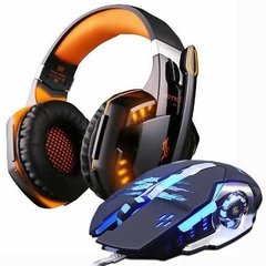 Gaming Auriculares Y Gaming Mouse Pads