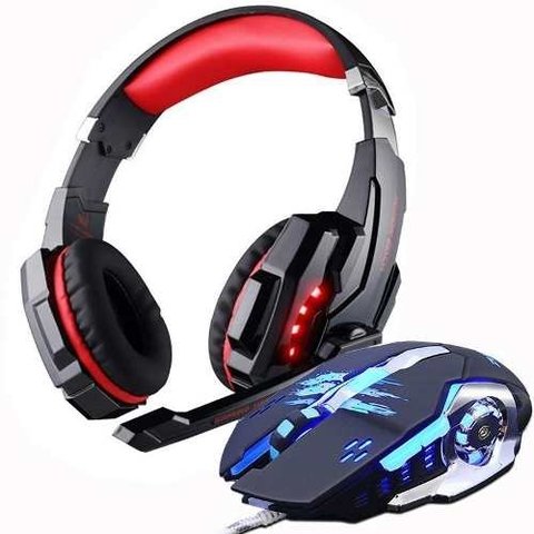 Gaming Auriculares Y Gaming Mouse Pads