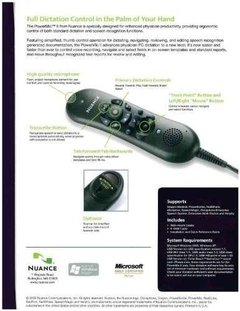 Nuance Dictaphone Powermic Ii (44365)