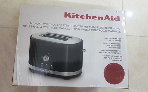 Tostadora Kitchenaid Red 2 Rebanadas 220v No Requiere Tranfo