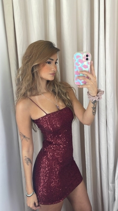 VESTIDO TUBINHO PAETE na internet