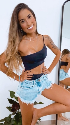 SHORT JEANS DESTROYED - loja online