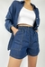 SHORT TENCEL AZUL