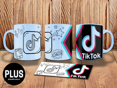 Taza de cerámica TikTok