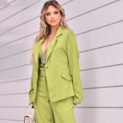 BLAZER EM LINHO - Jennyfer Modas