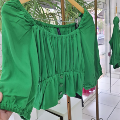 blusa ciganinha em viscose com lastex nas costas na internet