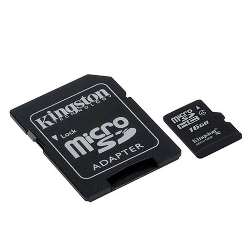Cartão de memória Kingston 16 GB com Adaptador Sd - comprar online