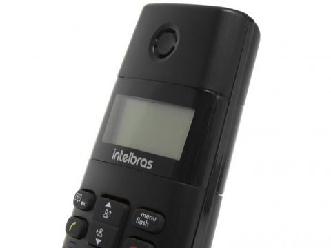 Telefone Intelbras sem fio TS40 - Preto - comprar online