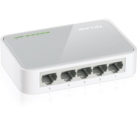 Switch TP-LINK 5- Port TL-SF1005D 10/100 Mbps - comprar online
