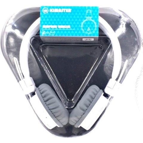 Fone de Ouvido Bluetooth Kimaster K3 - Branco - comprar online