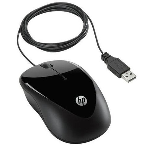 Mouse HP X1000 USB - Preto - comprar online
