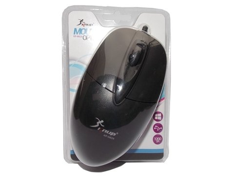 Mouse Óptico Knup - M629 - Preto