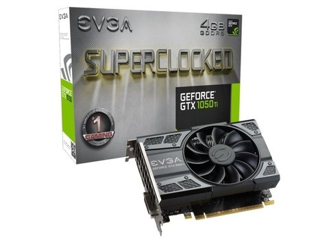 Placa de Video EVGA GeForce GTX 1050 Ti