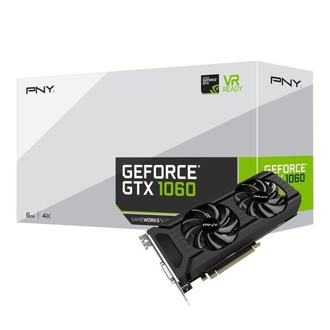 Placa de Video PNY Geforce GTX1060 6 GB