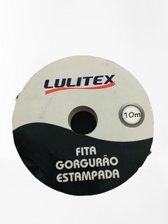 Fita de gorgurão 16 mm estampado Lulitex Baby c/ 10 m